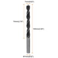 thumbnail image 2 of 10packs Brad Point Drill Bits 7mm Dia #45 Steel Round Shank Wood Drilling Bit, 2 of 6