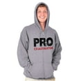 thumbnail image 5 of Funny Professional Procrastinator Zip Up Hoodie Men's Women's Brisco Brands L, 5 of 6