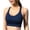 Blue, variant on VerPetridure Sports Bras for Women On Sale Women Yoga Solid Sleeveless Cold Shoulder Casual Tanks Blouse Tops Intimates