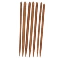 thumbnail image 3 of Knitting  Set, Round Shape Pinhead Ergonomic Handle Crochet Hooks 7 Pcs Bamboo Material  For Weaving, 3 of 8