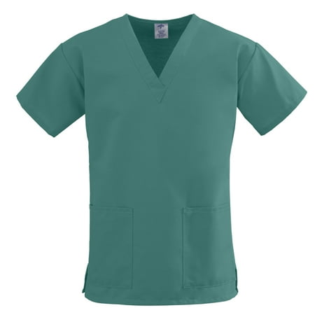

Unisex ComfortEase Ladies V-Neck Two-Pocket Scrub Top