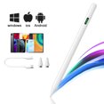 thumbnail image 1 of Universal Touch Screen Pen For iPhone Accessorie For Apple Haiwei Samsung Stylus For iPad Magnetic Tilt Sensitive Universal-White, 1 of 6