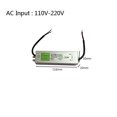 thumbnail image 3 of Fuente de alimentación impermeable IP67 Transformador de iluminación CA 110 V ~ 220 V a CC 12 V 24 V Controlador LED 10 W 20 W 50 W 100 W 400 W Adaptador para exteriores, 3 of 5