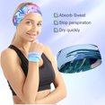 thumbnail image 2 of Naiovety Diademas para el sudor Bandas para el cabello deportivas absorbentes Cubierta de seguridad para el cabello de secado rápido Pañuelos para la Ciclismo tipo 6 Naiovety OD020528-06B, 2 of 6