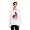 thumbnail image 4 of Melanin Vibes Comfort Crewneck Sweatshirt, 4 of 5