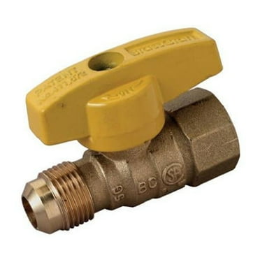 Eastman Magne Flo 1/2 in. Flare X 1/2 in. FIP Brass Gas Valve