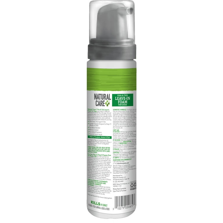 Natural care flea and tick cheap shampoo