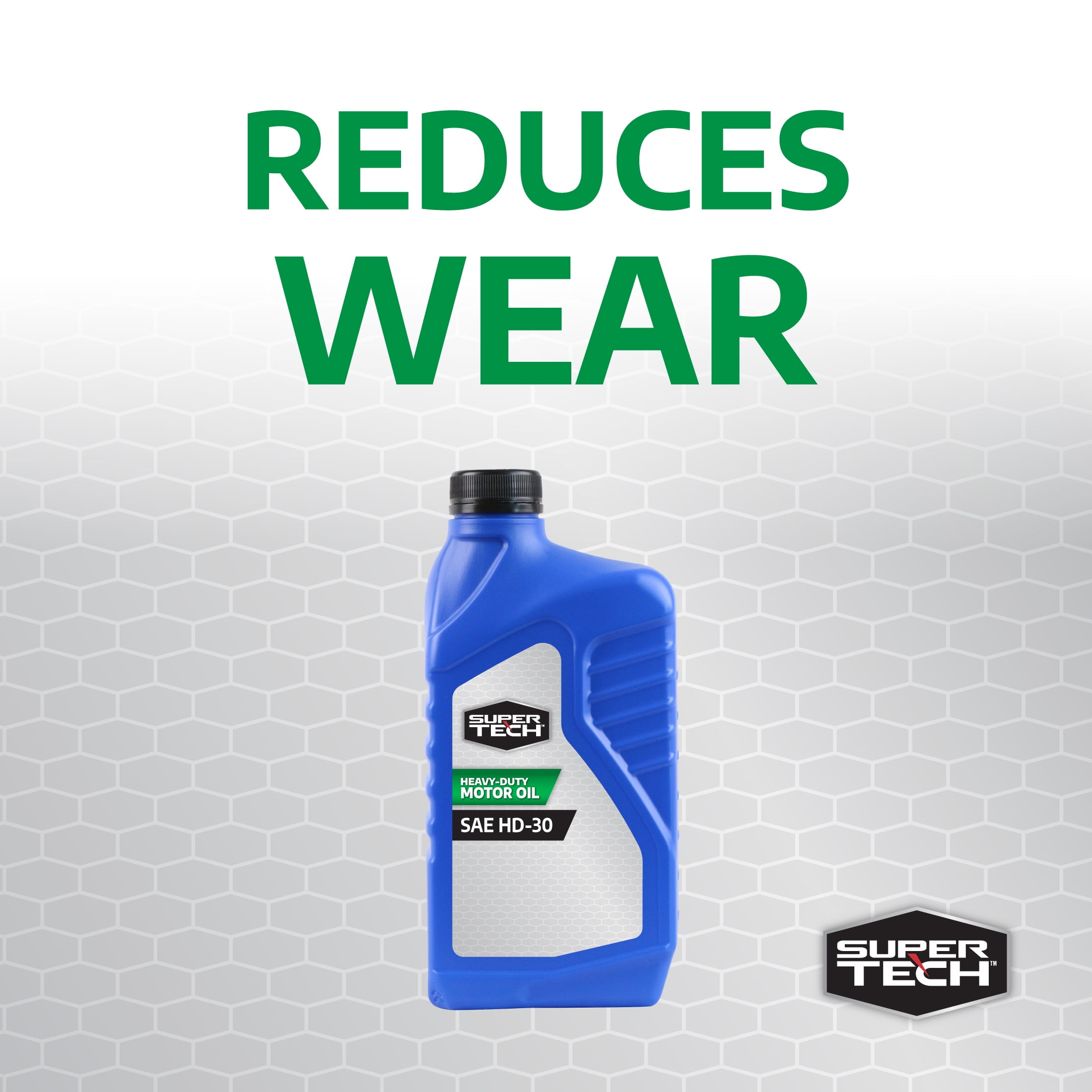 Super Tech SAE 30 Quart 4 Cycle Engine Oil for Automotive & Garden Use