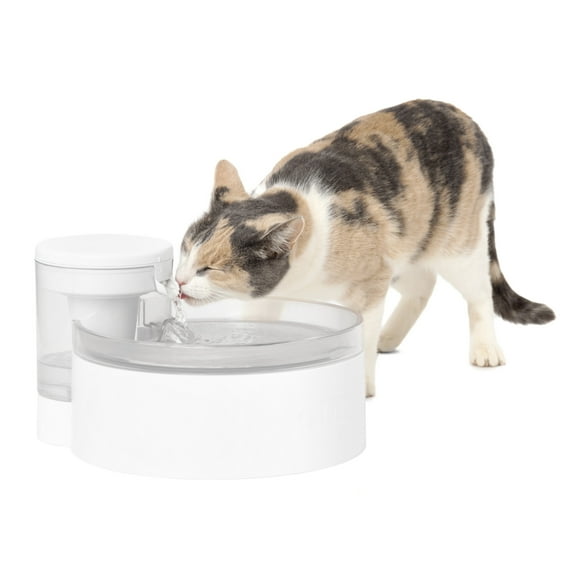 PetSafe Outlast Pumpless Cat Water Fountain, 90 oz, Dishwasher Safe, Easy Assembly