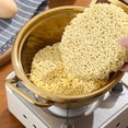 thumbnail image 2 of Olla de acero inoxidable para fideos ramen, olla para estofado, olla para sopa con asas dobles, 2 of 6