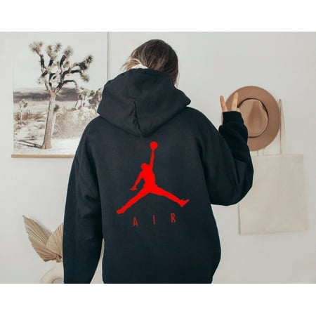 Jordan Air Red Logo hoodie Air Jordan Shirt 6 Sizes S-6xl!! Fast Ship!!, hoodie nice design.