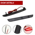 thumbnail image 3 of GTINTHEBOX Smoked Lens Red LED Rear Bumper Reflector Lights for 2015-2022 Dodge Challenger, 3 of 11