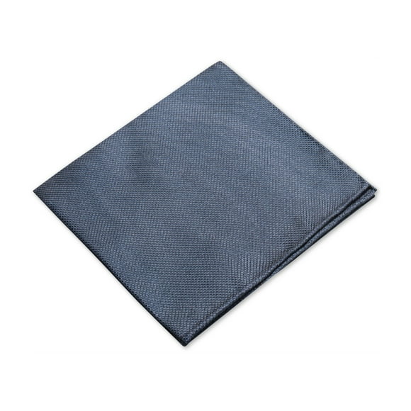 Ryan Seacrest Mens Textured Silk Pocket Square, Blue, One Size