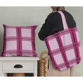 thumbnail image 5 of Soimoi Japan Crepe Satin Fabric Check Check Print Fabric by Yard 42 Inch Wide, 5 of 5