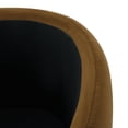 thumbnail image 6 of CHITA Velvet Ottoman with Storage Large Ottoman Coffee Table Boucle Ottoman for Living Room,Brown, 6 of 11