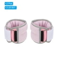thumbnail image 3 of Uxcell Ankle Weights Leg Weight Straps Adjustable 2lbs Ankle Weight Sets Light Purple, 3 of 7