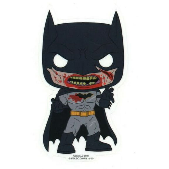 Funko DCeased Batman 3-Inch Sticker [Bloody]