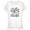 White, variant on Junior's Bambi Floral Sketch Graphic Tee White Medium