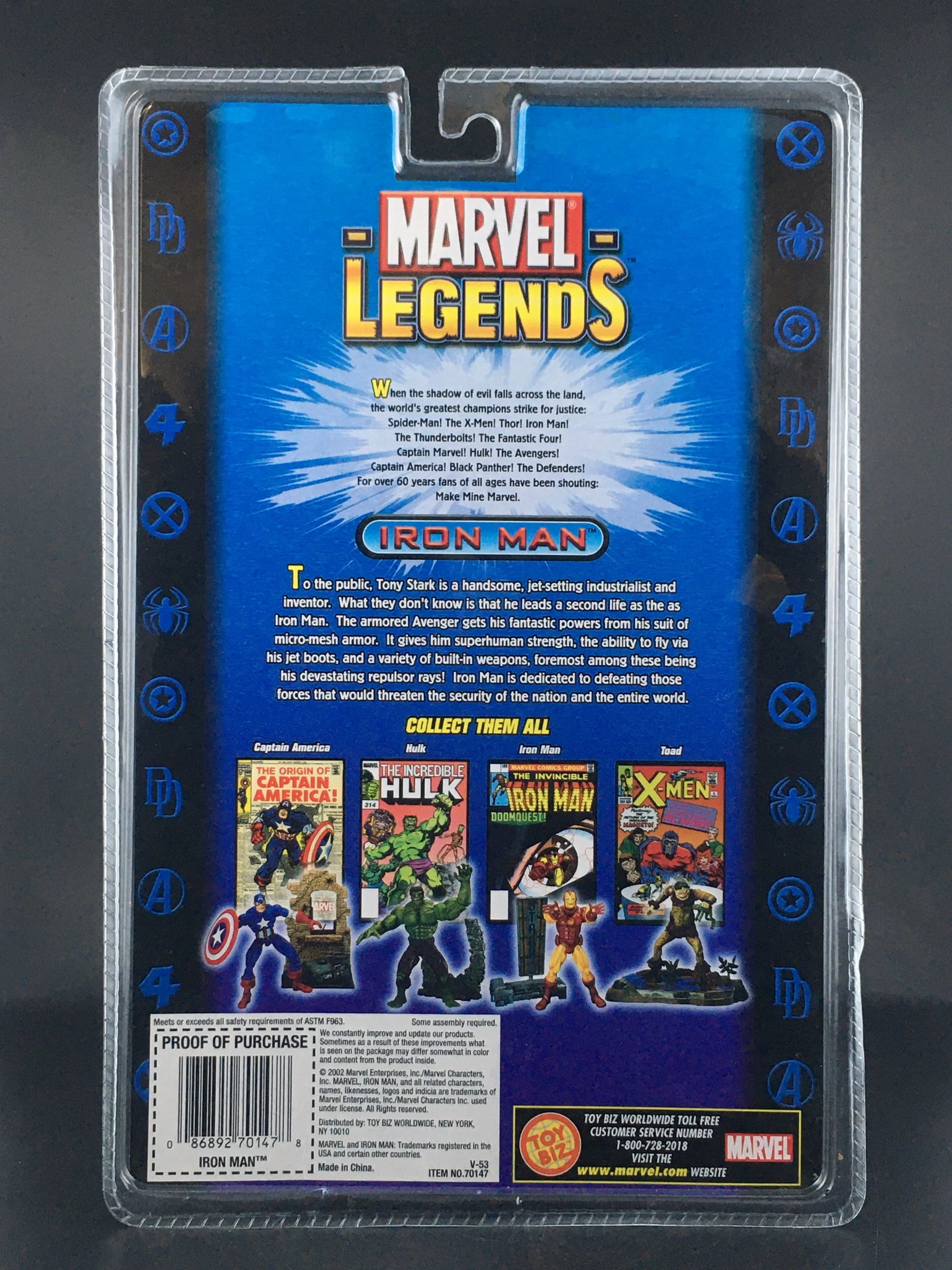 Marvel Legends Ironman Series 1 Figure