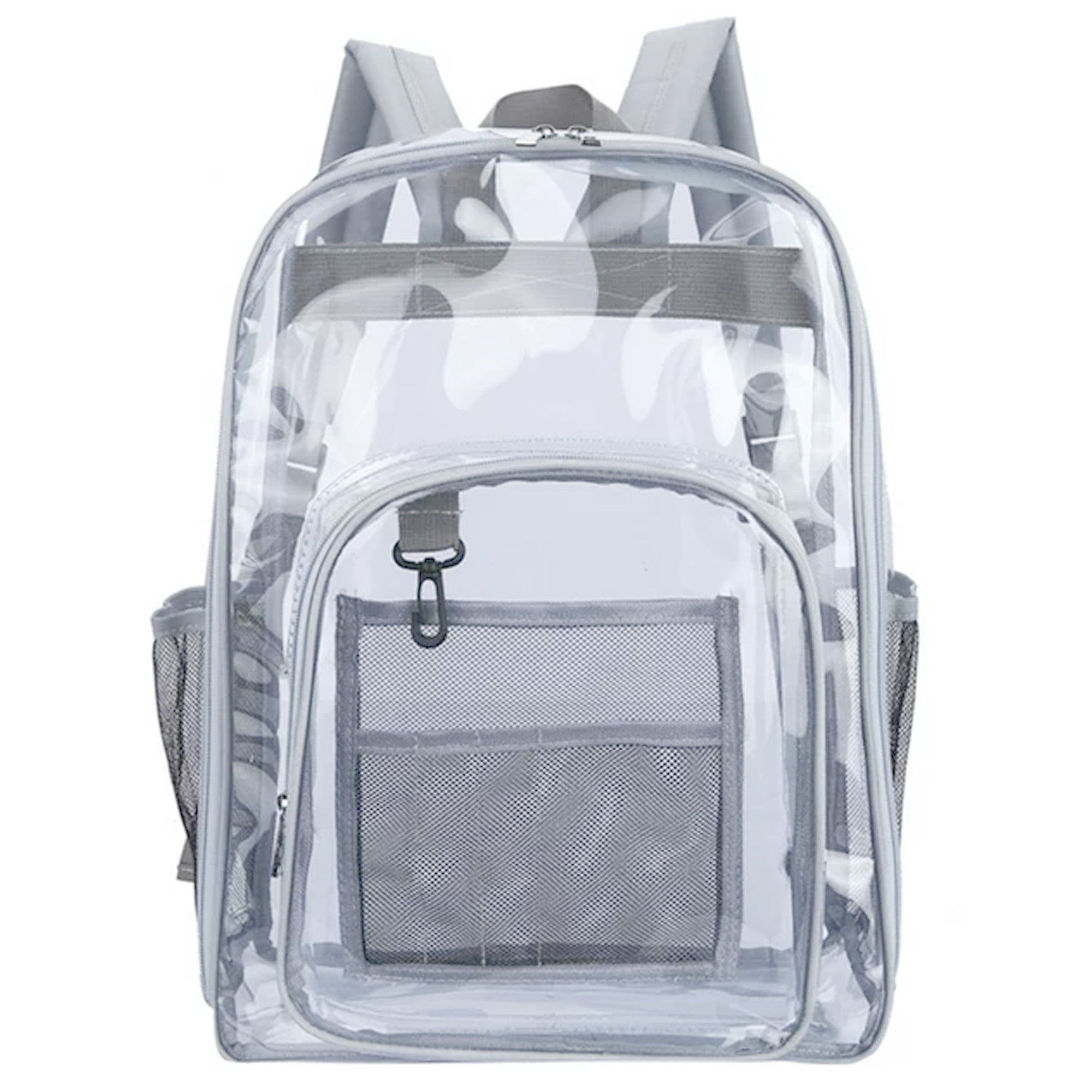 SUGARDAY Clear Backpack Heavy Duty Clear Bookbag for Adults School ...