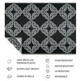 thumbnail image 3 of Marrakech Design 100% Eco-friendly Lightweight Plastic Outdoor Mat/Rug, 3 of 5