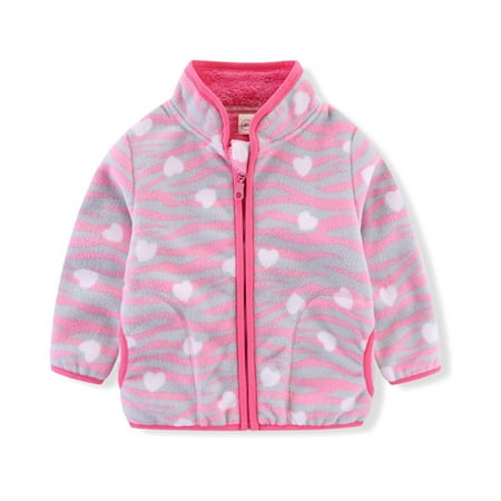 

GERsome Kids Baby Warm Girls Boys Winter Warm Fleece Jackets Sweatshirt