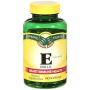 Spring Valley: E Vitamin Dietary Supplement, 60 ct