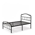 thumbnail image 6 of Apextella 14 in Twin XL Metal Platform Bed Frame with Vintage Wavy Headboard, No Box Spring Needed, Underbed Storage, 6 of 7