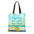 thumbnail image 1 of NUDECOR Sac Fourre-Tout en Toile Tongs de Plage Sac à Main Réutilisable Sac d'Épicerie, 1 of 1