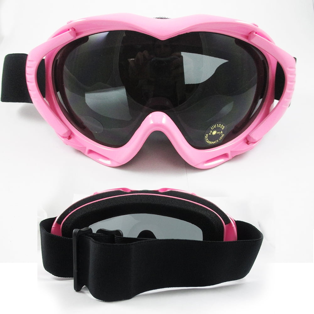 Pink Ski Goggles Snowboard Glasses Skiing Sun Sport Lens Snow