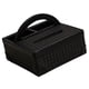 thumbnail image 5 of Caja de almacenamiento para toallas faciales, dispensador de servilletas, soporte para control remoto con asa, pañuelos Negro, 5 of 9