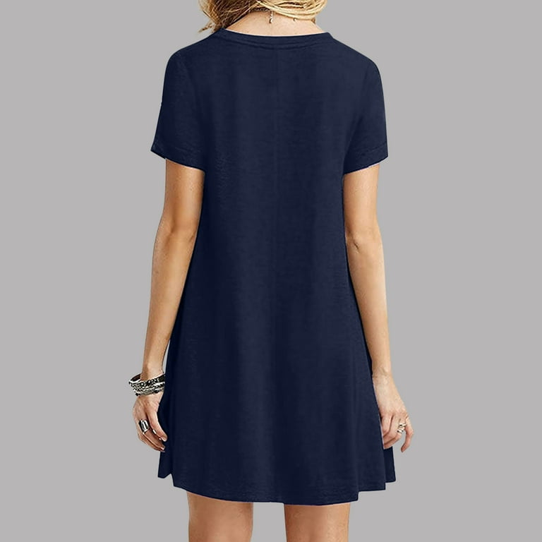 YanHoo Walmart Prime Sales Women T Shirt Dresses Short YanHoo Walmart Prime Sales Women T Shirt Dresses Short