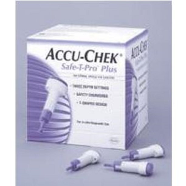 Roche ACCUCHEK SafeTPro Plus Lancet (200 count)