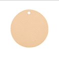 thumbnail image 4 of Almohadilla de agarre de 5 uds, posavasos redondo de silicona resistente al calor para encimera, ollas calientes, sartenes, alfombrilla aislante para tazas, 4 of 5