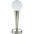 thumbnail image 5 of Livabliss Bruna Modern Accent Table Lamp, 18-inch, Nickel with White Shade, 5 of 5