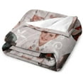 thumbnail image 3 of Mckenna Grace Blanket Ultra Soft Flannel Fleece Blanket Stylish Bedroom Living Room Sofa Warm Blanket All Season Use 30""*40""（76 * 100cm）, Style-7, 3 of 6