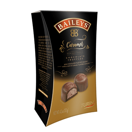 Neon Chocolates - Baileys Non-alcoholic Chocolate Truffles, Caramel, 4.2 Ounce (pack Of 3)