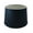Textured Slate Blue, variant on Home Concept 10"x12"x8" Hardback Shallow Drum Lamp Shade White Linen