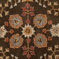 thumbnail image 6 of SAFAVIEH Heritage Genette Oriental Wool Area Rug, Charcoal/Blue, 8' x 8' Round, 6 of 6