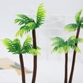 thumbnail image 5 of SPRING PARK Plastic Artificial Plant Mini Coconut Tree Wedding Party Cake Decorating Tool, 5 of 7