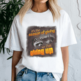 thumbnail image 3 of ItS The Season Of Giving So IM Giving Up Holiday Raccoon Shirt, Thanksgiving Tee, Trending Tshirt, Funny Friend Gift, Quote Cute, 3 of 5