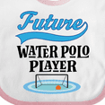 thumbnail image 4 of Inktastic Future Water Polo Player Boys Baby Bib, 4 of 4