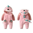 thumbnail image 1 of EDFBUYKRS Combinaison Bébé Doublée Tenue Chaude à Capuche pour Fille et Garçon, 1 of 4