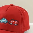 thumbnail image 7 of Zanarzt Toddler Boy Hats Car Trucker Hat Baseball Cap Boys Girls Embroidered Baseball Cap Cartoon Childrens Hat Red,3-8 Years, 7 of 7