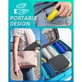 thumbnail image 4 of Organizador de píldoras mensual YONLOG 2 veces al día con accesorios, 4 of 8