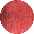 thumbnail image 1 of Ahgly Company Indoor Round Persian Red Bohemian Area Rugs, 4' Round, 1 of 4