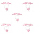 thumbnail image 1 of pitrice Waterproof Nose Clip Swimming Earplug Water Sports for Protection Ear Protector Pink 5Set, 1 of 6