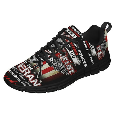 

Christian Jesus Veteran Running Shoes Sneakers Mesh Black Size 3.5