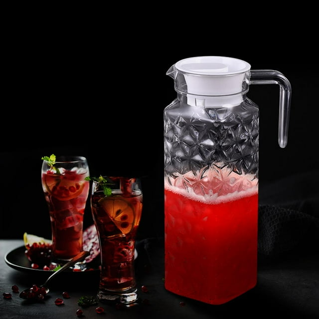 37Ounces Acrylic Diamond with Lid and - Heat Resistance & Diamond kettle 1100ml