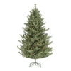 Holiday Time Clear Prelit LED Green Conical Christmas Trees, 7.00'
